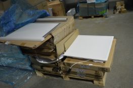 *Pallet of Assorted Ceiling Panel Lights, Rail Lig