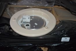 *Pallet of ~350 Beige Metal Rim Wall Fittings (no