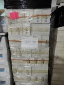 *Pallet of ~180 Sozzi 31771BC Half Round Wall Ligh