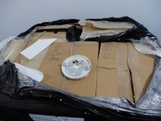 *15 Boxes of Circular Wall Lamps with BC Fittings (no shades)