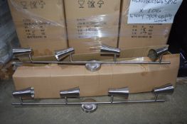 *12 KPSpotGU11W4SMC Four Spot Ceiling Lights