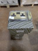 *5 Boxes of Brass Rope Edge Tw Gang 10a Sockets