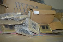 *Pallet of ~4000 Brass Effect Switches B1711B