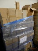 *Pallet of ~1700 Frosted Glass Lampshades