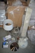 *Pallet of Assorted Pendulum, Wall and Other Light