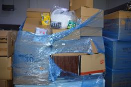 *Pallet of Assorted Bulbs, Switches, Coaxial Socke