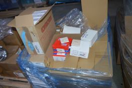 *Pallet of Switches Twin (beige) and Single (white