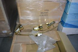 *Pallet of ~80 3LT Bow Spot Ceiling Light (polishe
