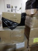 *Pallet of ~158 Grey Metal 3 Lamp Ceiling Lights