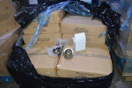 *Pallet of ~250 Antique Brass Effect Eyeball Downl