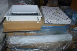 *Pallet of 10 Roof Light Panel Inserts 600x600mm etc.