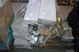 *Pallet of ~30 3LT Adjustable Downlights (brass, a