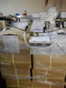 *~32 Eldon 4LT Bow Spot Ceiling Lights (Antique Br