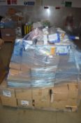 *Pallet of ~1000 60w Round Opal Bulbs, and Assorte