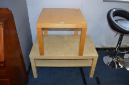 Two Ikea Coffee Tables