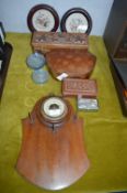 Barometers, Jewellery Boxes, etc.