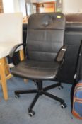Black Swivel Office Chair