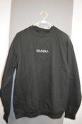 *GA Black Sweatshirt Size: M