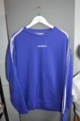 *GA Blue Sweatshirt with White Trim Size: M