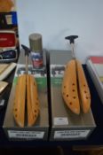Two Clark's His & Hers Shoe Stretchers