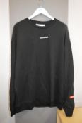 *Giungla Black Sweatshirt Size: XL
