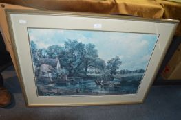 Framed Print of the Haywain