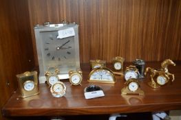 Decorative Miniature Clocks etc.