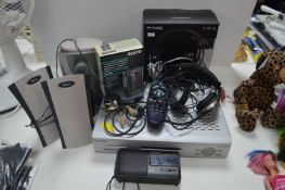 Digibox, Headphones, Speakers, etc.