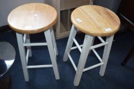 Two Kitchen Stools