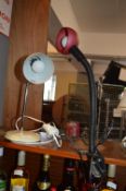 Two Desk Lamps