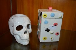 Liquorish Allsorts Caddy and a Skull