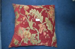 Tapestry Effect Feather Filled Cushion