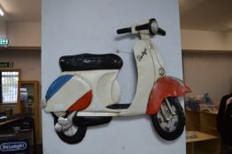 Vintage Scooter Wall Art