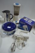 Kitchenware; Kenwood Food Mixer, Blender, etc.