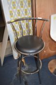Chrome Barstool