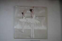 Canvas Wall Art Ballerinas