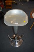 Chrome Gas-Lift Barstool