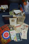 Books and Ephemera etc.