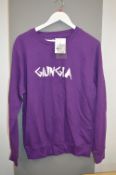 *GA Purple Sweatshirt Size: S