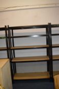 *Five Height Metal Shelving Unit