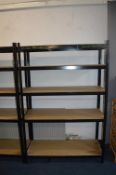 *Five Height Metal Shelving Unit