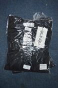 *3 GA Black T-Shirts Size: L