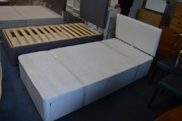 Single Divan Bed Frame with Two Drawers (no mattre