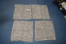 Four Decorative Cushion Covers