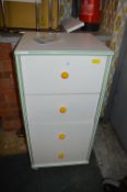White Four Drawer Chest