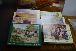Nine 1000pc Jigsaw Puzzles