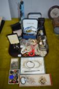 Costume Jewellery, Wristwatches, etc.