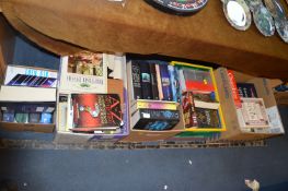 Five Boxes of Books; Hardback and Paperback Fictio