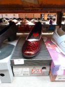 *Alpina Ladies Shoes (red) Size: 41