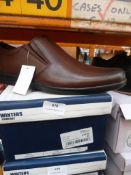 *Winters Gents Slip On Shoes (brown) Size: 45